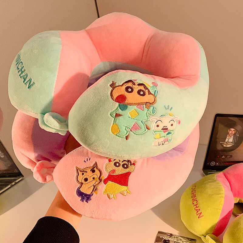 可爱护颈u型枕旅行便携睡觉办公室午睡脖子u形枕脖枕学生高铁飞机