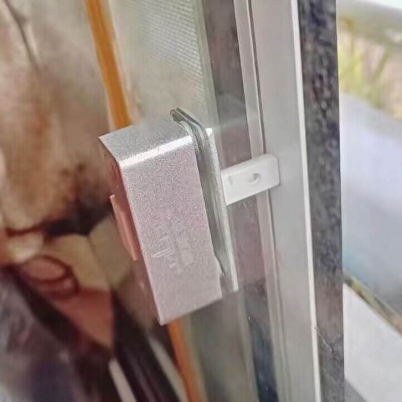 阳台锁舌不锈钢门窗无框平移玻璃门插销窗户锁推拉锁扣配件插销锁