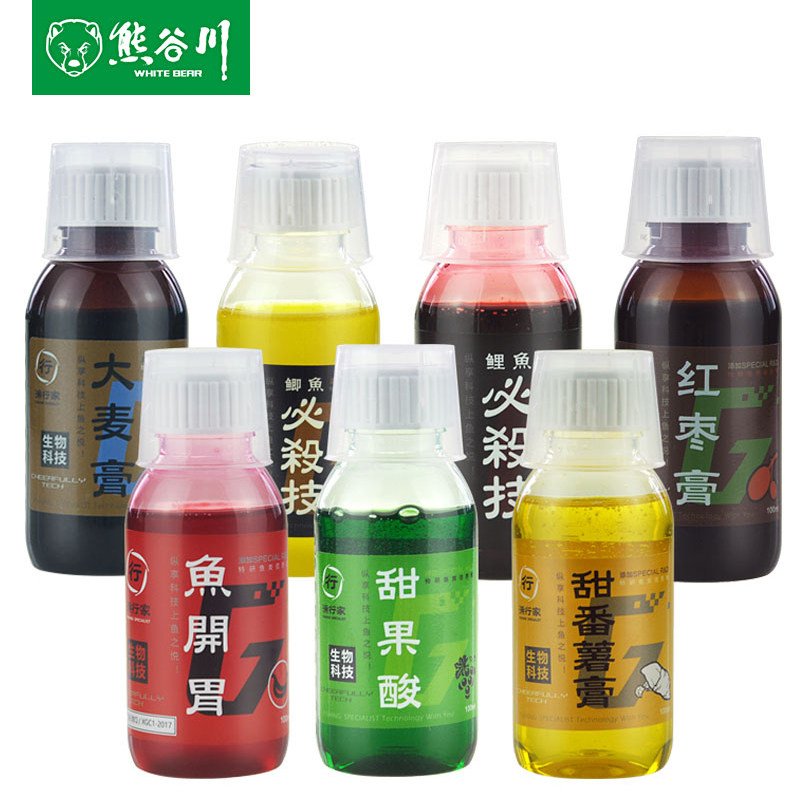 熊谷川鲤鱼必杀技鱼开胃大麦番薯膏鱼饵黑坑鲫红枣钓鱼甜果酸小药