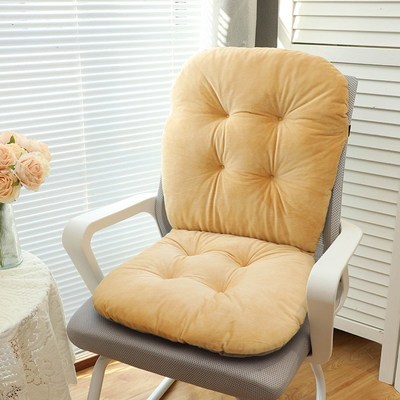 一体靠坐垫学校椅子屁股垫学生宿舍防屁股痛加厚座垫护腰靠背椅垫