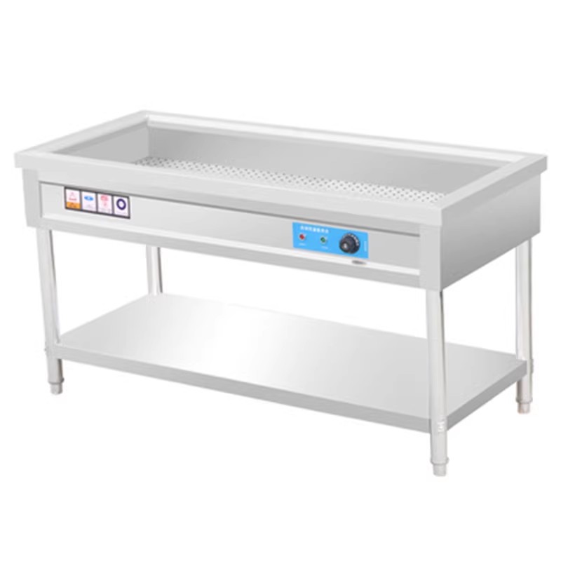 快餐保温台商用保温加热车蒸菜台不锈钢卤肉浏阳小碗菜自助售食堂