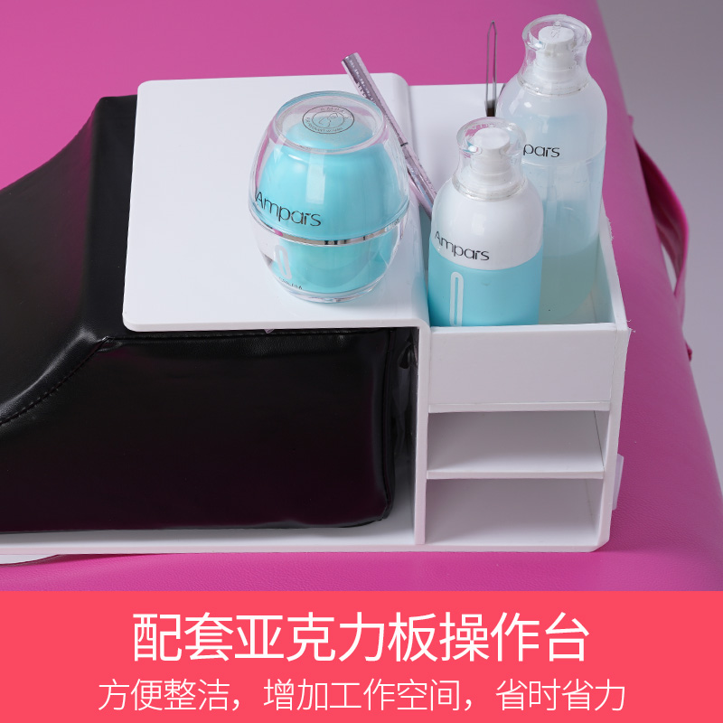 润缘美睫枕头嫁接睫毛U型枕护颈美容床专用纹绣美容院工具 操作台
