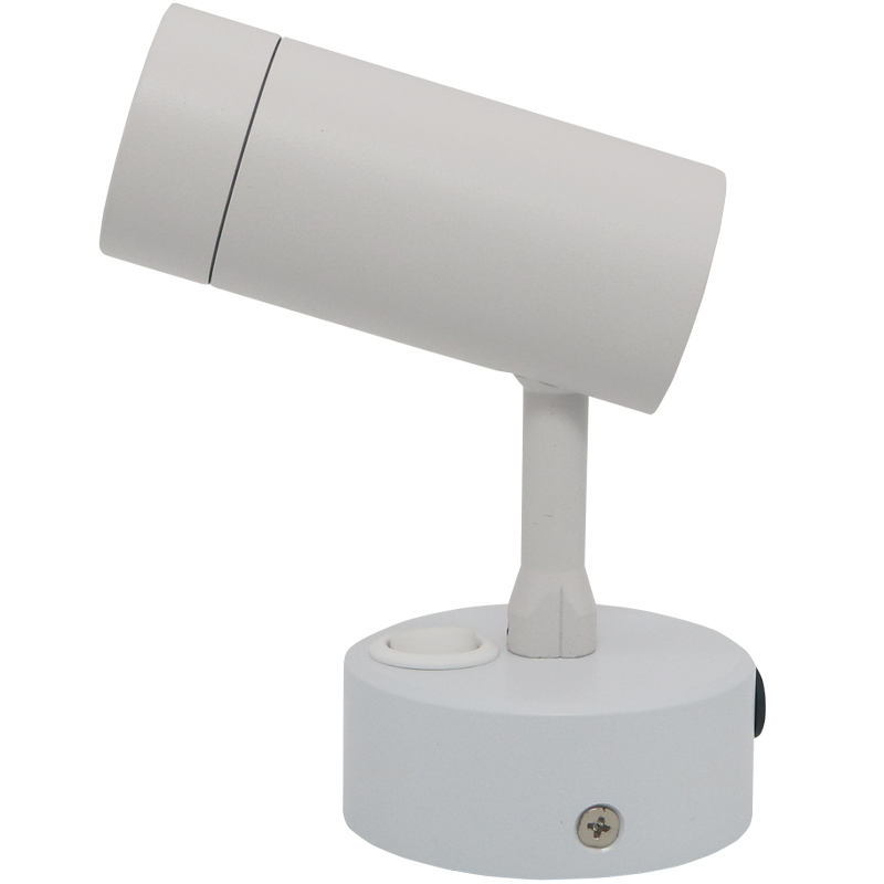 led无线射灯 餐厅明装大功率防眩光无主灯店铺免打孔 cob充电射灯