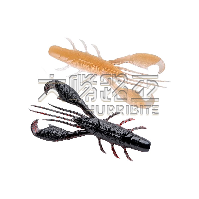 21款Rvencrft子夜鸦语勾拳虾缓沉虾型路亚软饵假饵鲈鱼鳜鱼德州