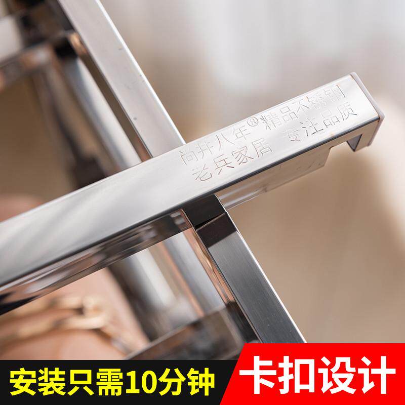 优选不锈钢鞋架家用门口10多层学生宿舍出租房用加厚结实耐用卡扣