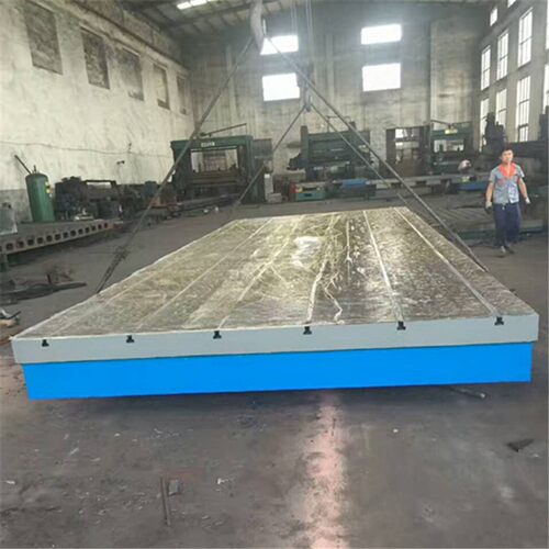 铸铁平板焊接检测验量划线装配CNC加工中心机床辅助工作T型槽平台