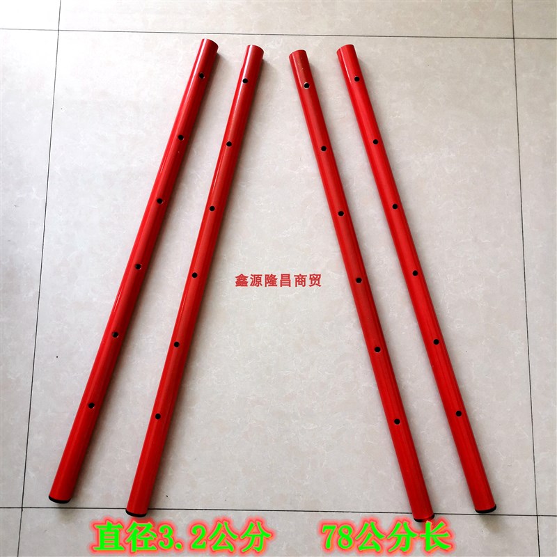 装修铁腿圆管加长脚架加高折叠马凳工地铁架子伸缩配件斜支撑