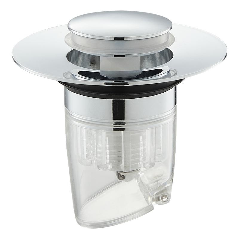 洗手盆漏水塞弹跳芯下水器按压式水池漏塞洗脸面盆台盆下水管配件