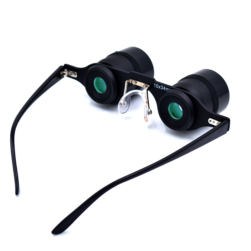 钓鱼眼睛看鱼漂高倍高清专用便携垂钓镜话剧头戴式眼镜筒望远镜