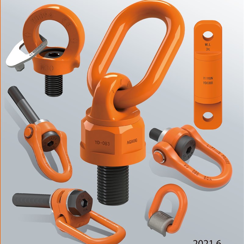 高强度合金钢万向旋转吊环螺丝螺栓G模具起重吊环M1M20M2吊点