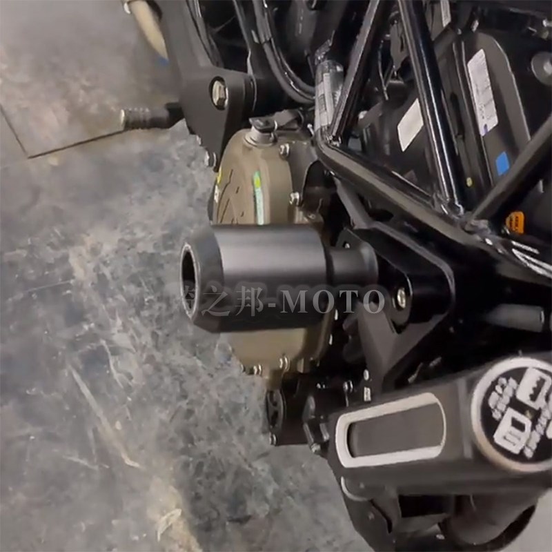 适用胡斯瓦纳 白箭黑箭1 改装EP车身球保险杠发动机胶