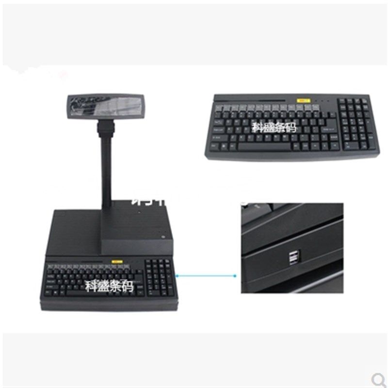 收款机套件主机壳 超市收银机三件套(可装 大小主板 )