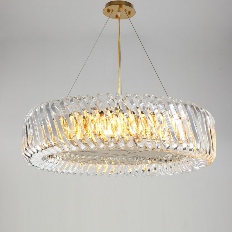客厅吊灯大全楼中楼创意水晶灯具全屋餐设计师别墅工程灯1