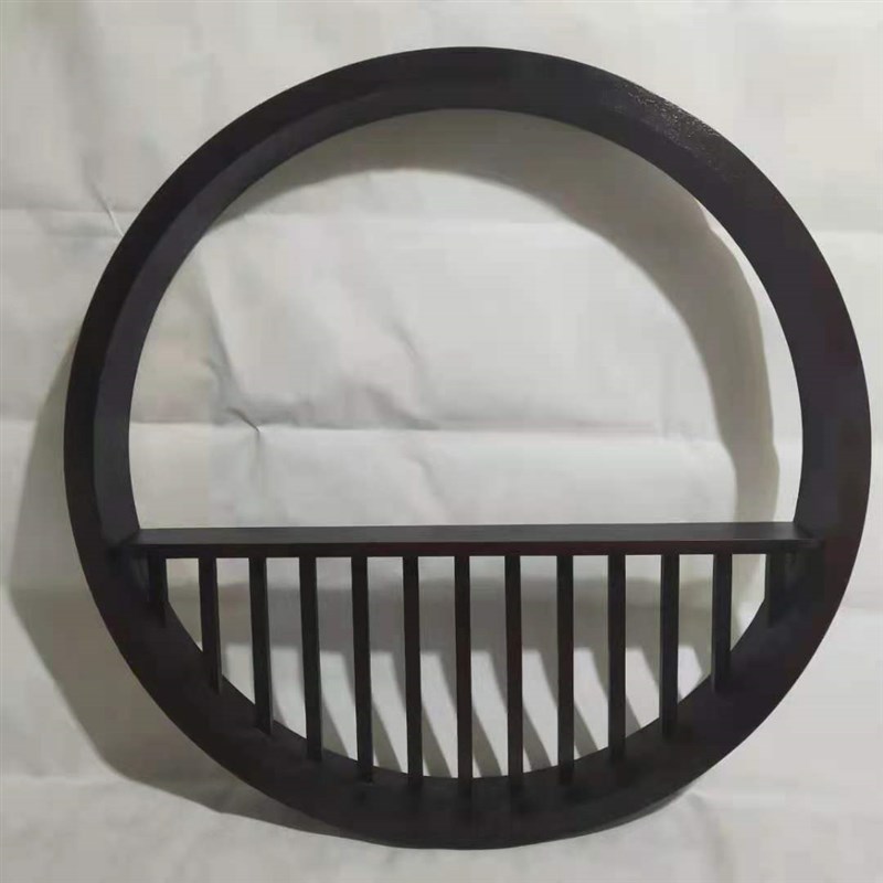 圆形木框实木装饰框架线条窗户包边隔断圆框垭口套框材质定制优质