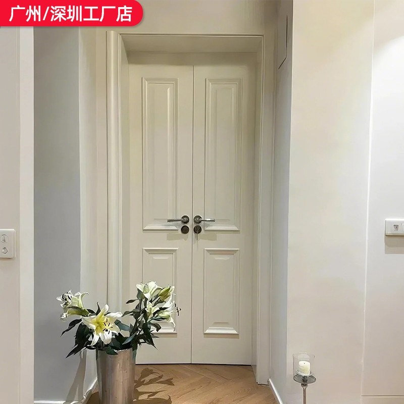 开门小门洞房门定制卧室1米装门室内门中式房间门小窄对开门