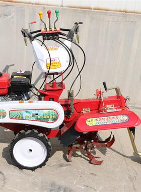 工VLT葱厂优惠姜甘蔗覆土机自走式四驱旋耕起垄机功能开沟培土多