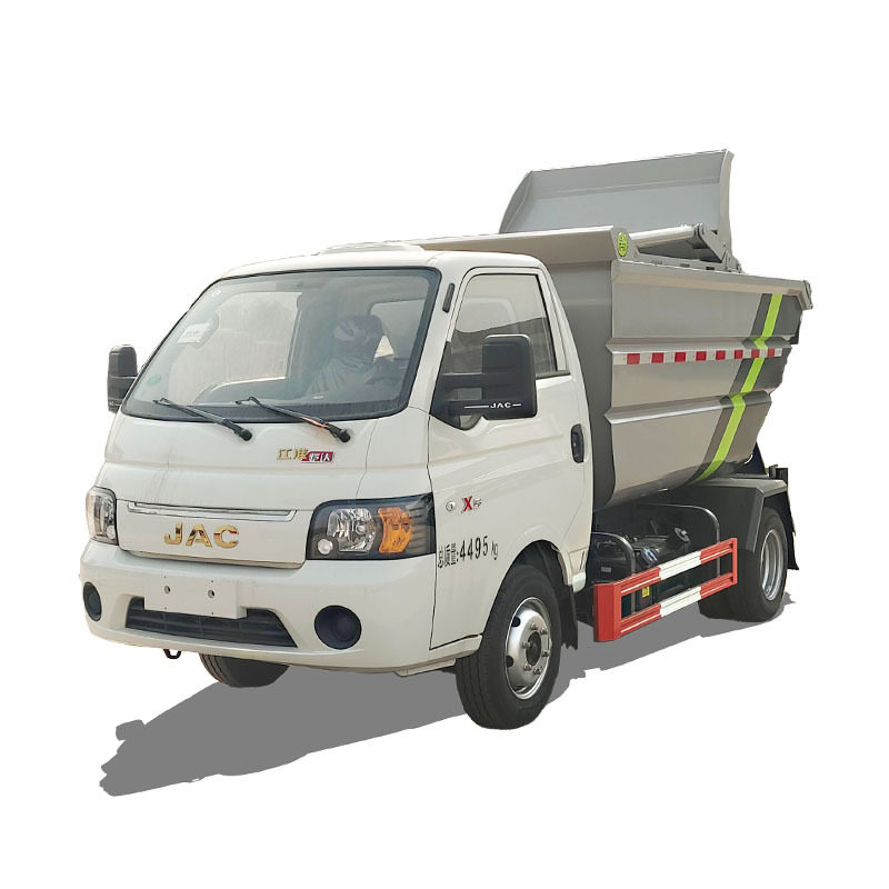 江淮后挂桶对接环卫压缩垃圾车