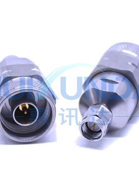 NSMA-JJ不G精密锈钢1/8GMN/SMA-JJ高频测试转接器N公转SA公SMA/N-