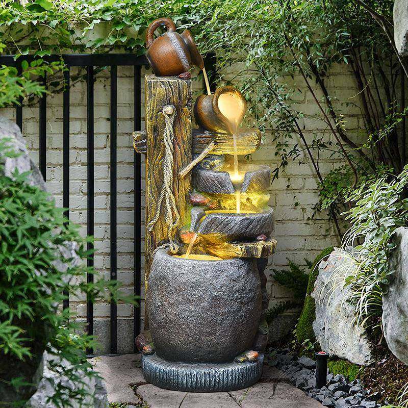 别户墅外花园庭院假山流水泉水泵台鱼池造景酒阳店落地水景喷UFQ,电子元器件市场,其它元器件,淘宝优惠券,粉丝福利购,淘宝优惠卷