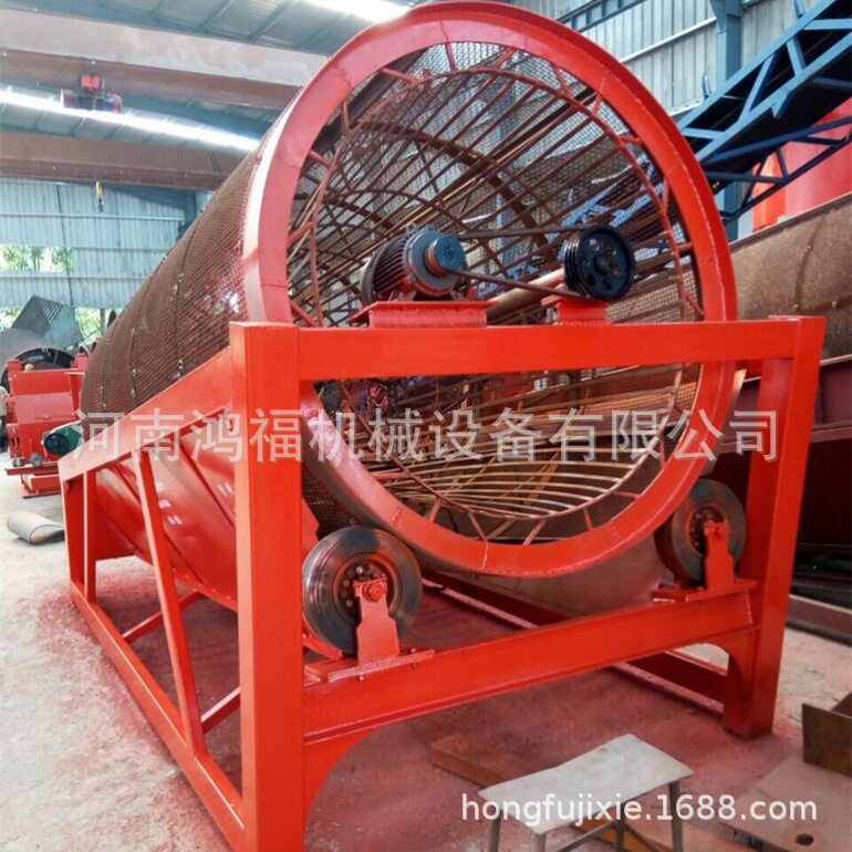 50型工地滚筒砂石分离筛