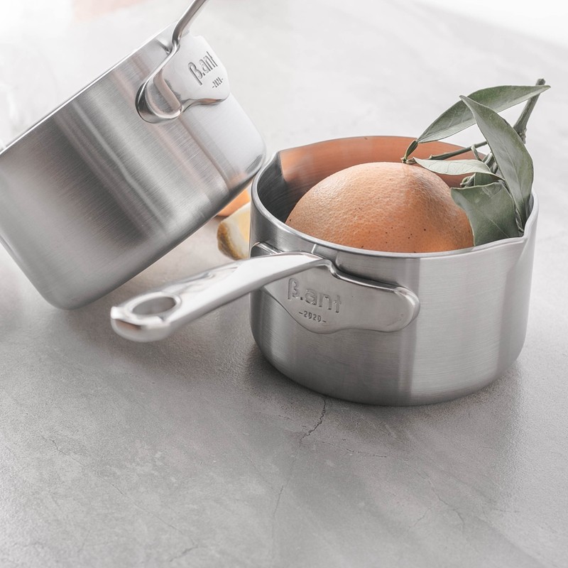 30不锈钢小奶锅迷你10cm热奶锅巧克力融化锅热油烧油泼油小锅