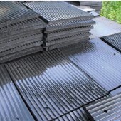 橡胶汽车减噪板地下车库坡道防滑减震缓冲下坡垫减速垄减速板