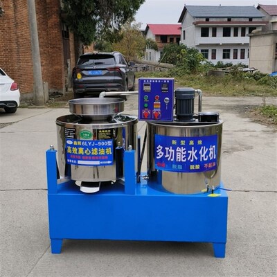 食用油精炼离心过滤机水化滤油组合一体机食品级不锈钢菜籽油除渣