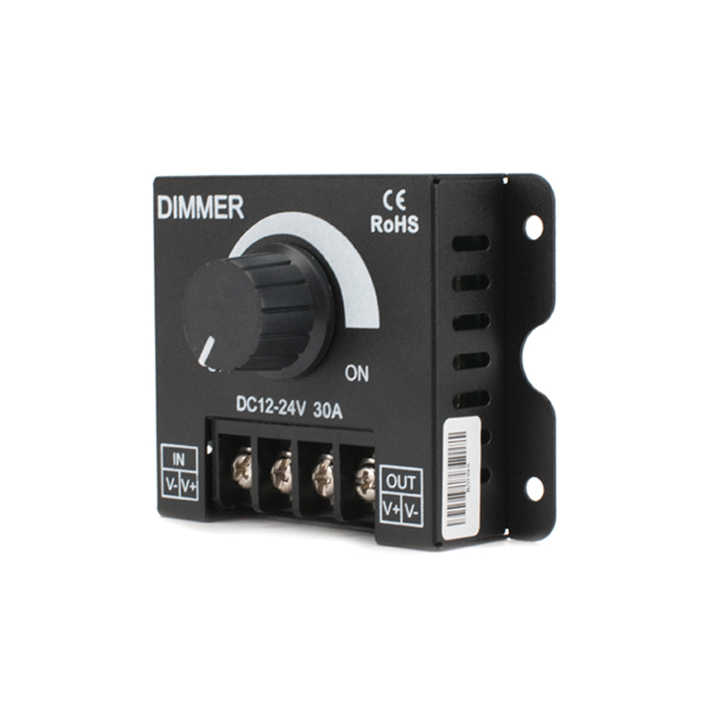 led旋钮调光器伏2v软硬灯条明暗控制调节软膜灯箱广告招牌模块