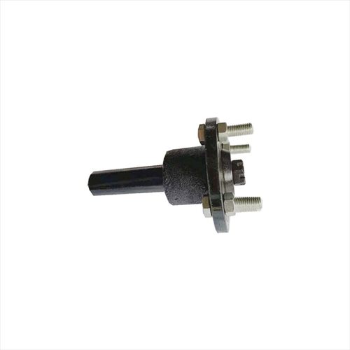 四孔车轴轴头轮毂拖车桥农机力车车轱辘钢圈轮配套轴承壳配件