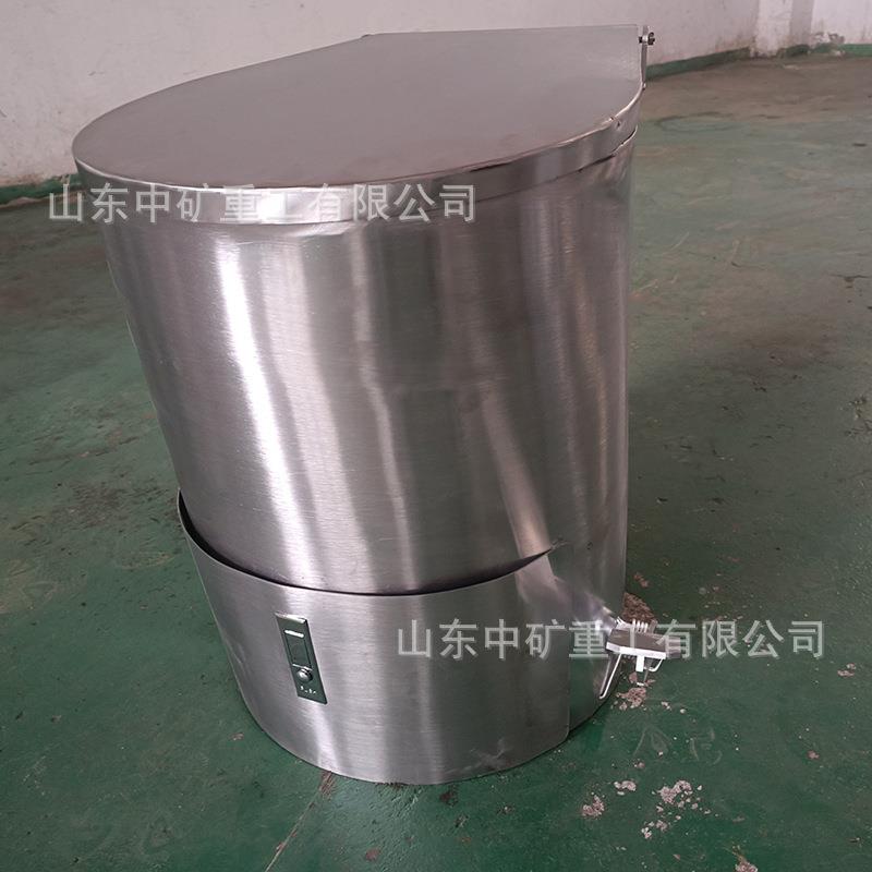 矿用不使锈钢集便器脚踏ZDJ-30式自动打不冲水井下用方包便