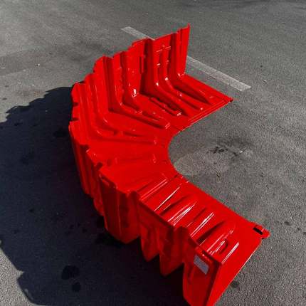 源厂家挡水板头塑水料防板下车库口小区门地口防洪板现货【53款】