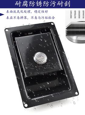 工程VQW车超大特大面板锁门64-6载0按压锁重锁勾型锁舌车挖掘机械