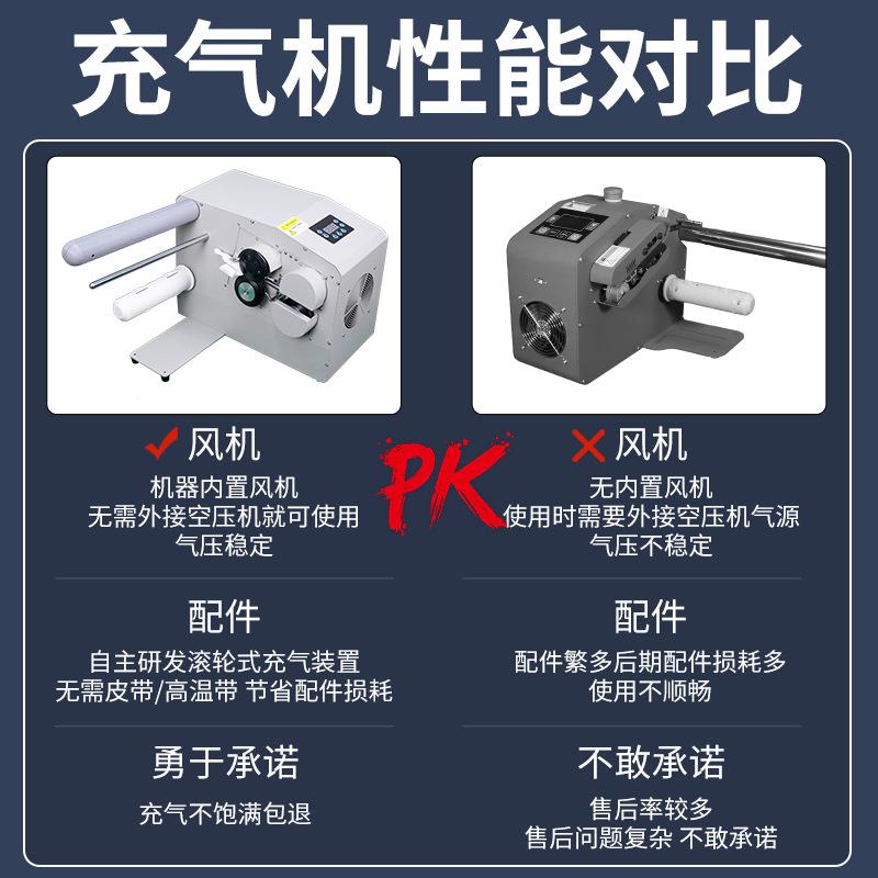 EGX高压尼龙葫芦膜冲气机快递填充包充装防震泡沫打包卷装泡膜气