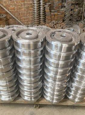 单NOP边轨轮铸道钢加厚实心磨矿车轮对60轨距耐1吨翻斗式平0板车