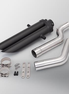 CB2R600RRF304355专用不锈钢分体中尾段段排气管5200-200年无损安