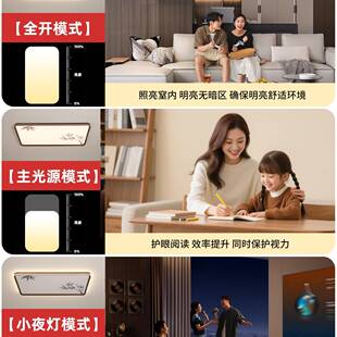 宋氏美学护眼客厅灯禅意新中式智能吸顶灯书房灯氛围卧室主灯具