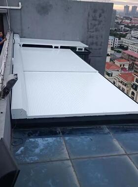 铝合金电动遥天幕户外遮棚阳光GSU阳房遮光防晒控伸平移天缩棚帘