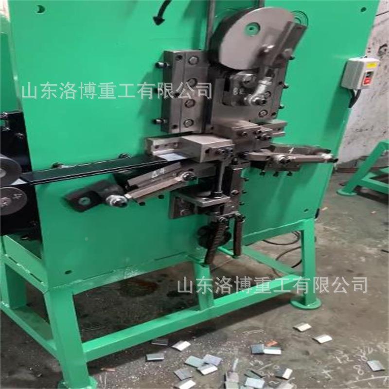 钢全自动带铜打包扣成型机钢丝线形扣成型S钩D扣机LB-17562钩子成