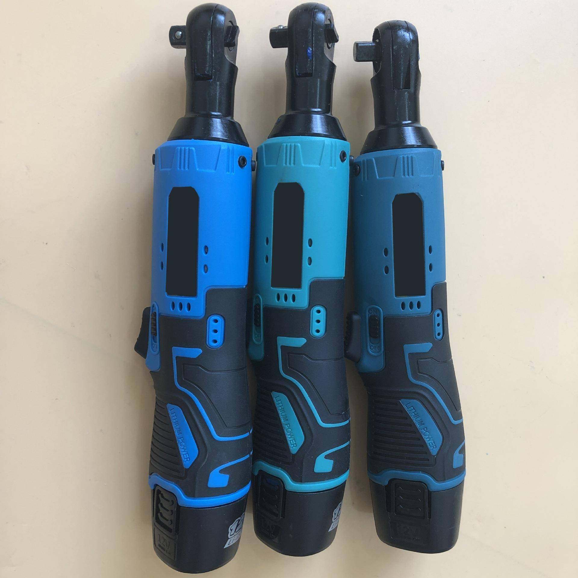 90度直角向扳手动充电装188棘轮扳手12V锂电舞台角桁电架安工具