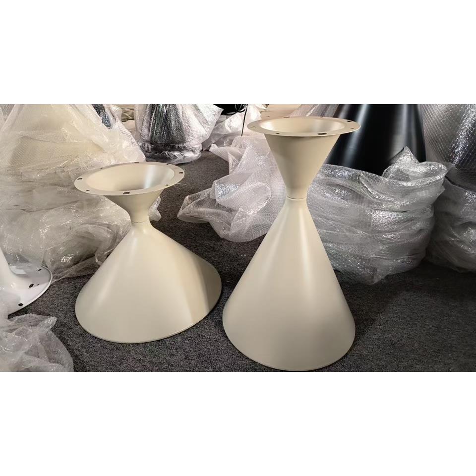 轻奢茶几石座艺支撑架简约大理岩板茶几脚架铁咨询客服客厅沙发边