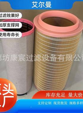 RS3998螺杆空机空气压滤芯工程机LIZ械配件互N换MAN压机精空过滤