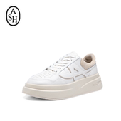 2026春夏新款 ICONE撞色厚底增高小白鞋 休闲板鞋 ASH女鞋 老爹鞋