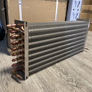 普上制冷 2进2出蒸发器双回路 冷藏库冰柜立柜岛柜冷柜冷却器