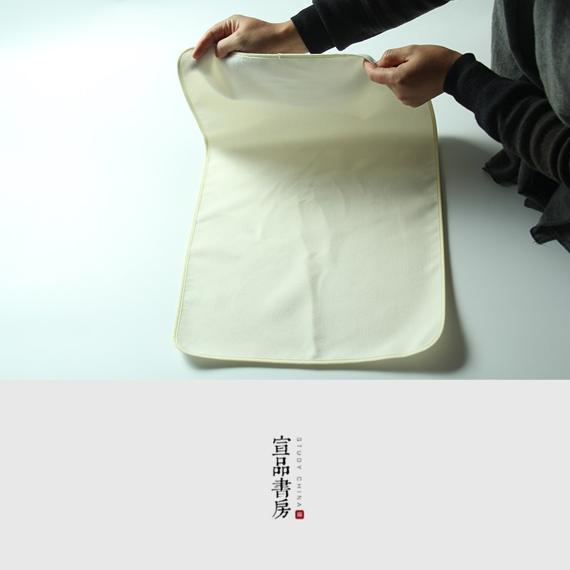 水洗羊毛毡书法专用毛毡垫布 高档加厚书画写毛笔字垫的毛毡垫 学