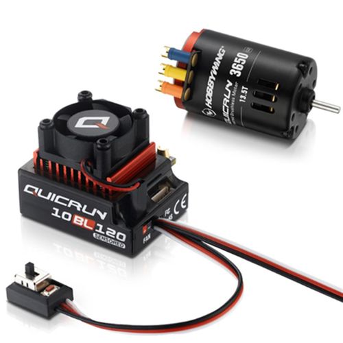 好盈 hobbywing QUICRUN 酷跑 10BL120 有感无刷电调3650马达120A