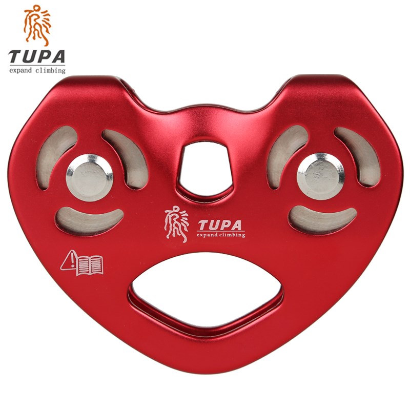 心型轴承滑轮组索道滑轮高空运输设备吊运横渡钢缆滑轮丛林飞跃