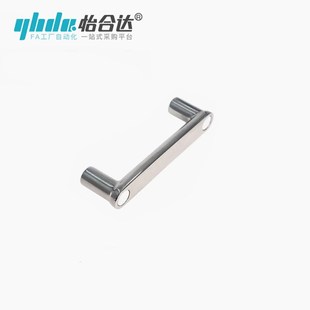 XAE93 L100 柜门铝合金 不锈钢带盖直角拉手XAE91