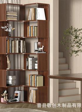 实木转角置物架墙角简柜约家用拐角靠墙收多纳架子层9870物储角落