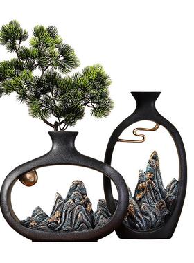 新中式博古F8889MM6架居酒柜装饰品客厅几茶家摆设室桌面国风摆件