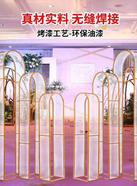 新场款众星拱20119阳光板铁艺拱门阳光膜摆月件景婚礼装饰布置路